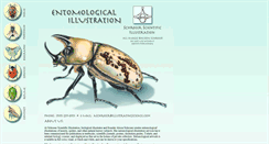 Desktop Screenshot of entomologicalillustration.com